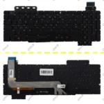 کیبرد لپ تاپ ایسوس FX503 مشکی-اینترکوچک-بابک لایت-بدون فریم با کلید پاور