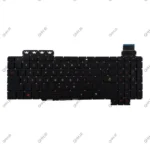 کیبرد لپ تاپ ایسوس FX503 مشکی-اینترکوچک-بابک لایت-بدون فریم با کلید پاور - Image 2