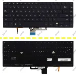 کیبرد لپ تاپ ایسوس ZenBook Pro UX550 مشکی-اینترکوچک-بابک لایت و کلید پاور