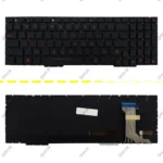 کیبرد لپ تاپ ایسوس GL553-FX553 مشکی-اینترکوچک-با بک لایت و کلید پاور