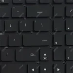 کیبرد لپ تاپ ایسوس N501 مشکی-اینترکوچک-بابک لایت-بدون کلید پاور - Image 5