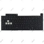 کیبرد لپ تاپ ایسوس ROG Strix G731 مشکی-اینترکوچک-بابک لایت-بدون فریم با کلید پاور - Image 2