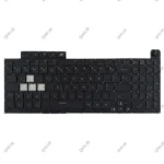 کیبرد لپ تاپ ایسوس ROG Strix G731 مشکی-اینترکوچک-بابک لایت-بدون فریم با کلید پاور - Image 2