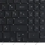 کیبرد لپ تاپ ایسوس ROG Strix G731 مشکی-اینترکوچک-بابک لایت-بدون فریم با کلید پاور - Image 4