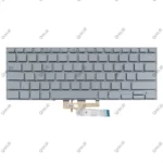 کیبرد لپ تاپ ایسوس ZenBook Flip 14 UX462 نقره ای-اینترکوچک با بک لایت بدون فریم - Image 2