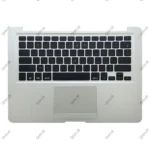 کیبرد لپ تاپ اپل MacBook Air A1237-13 Inch_607-2255-A مشکی با قاب C نقره ای - Image 2