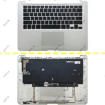 کیبرد لپ تاپ اپل MacBook Air A1237-13 Inch_607-2255-A مشکی با قاب C نقره ای
