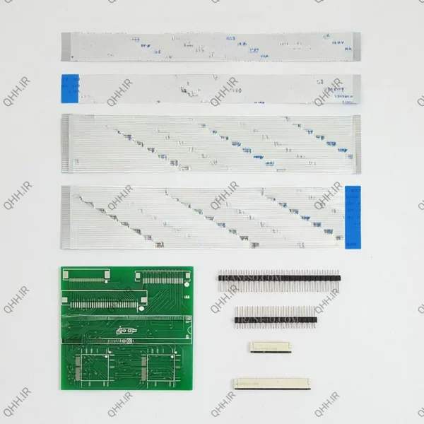 تبدیل پروگرمر کیبردی Zif ITE برای RT809 همراه فلت ریبون و سوکت