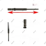 سری پیچ گوشتی چهارسو HHB Φ4x60xΦ2.0x25x0 mm