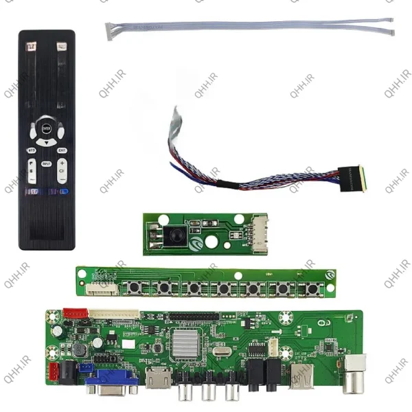 مبدل HDMI To LVDS HDV56R-AS V2.1 Universal با فلت FHD