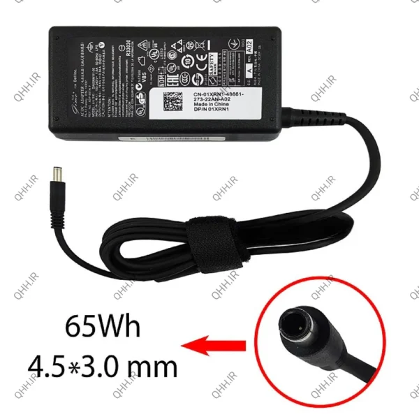 آداپتور لپ تاپ دل 19.5V 3.34A Gimo Plus سرریز سوزندار
