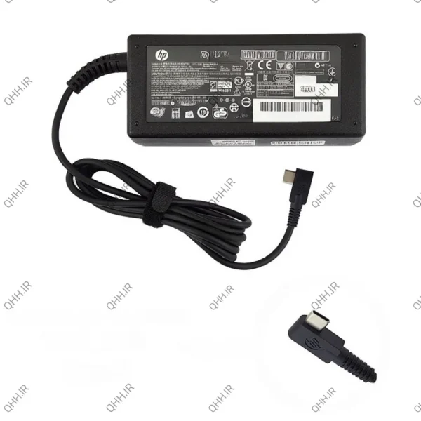 آداپتور تبلت-موبایل-لپ تاپ اچ پی 20V 3.25A_15V 4A_12V 5A_9V 3A_5V 3A Type C_Gimo Plus