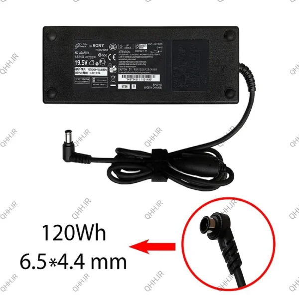 آداپتور لپ تاپ سونی 19.5V 6.15A Gimo Plus