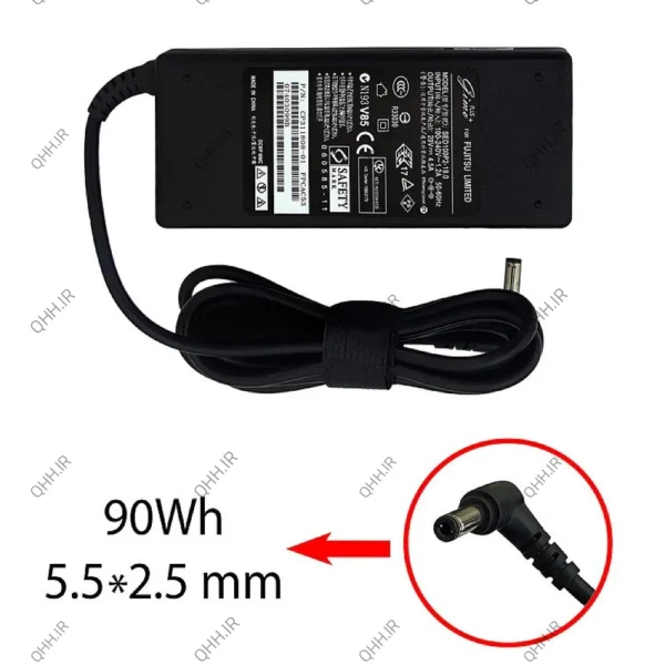 آداپتور لپ تاپ فوجیتسو 20V 4.5A Gimo Plus