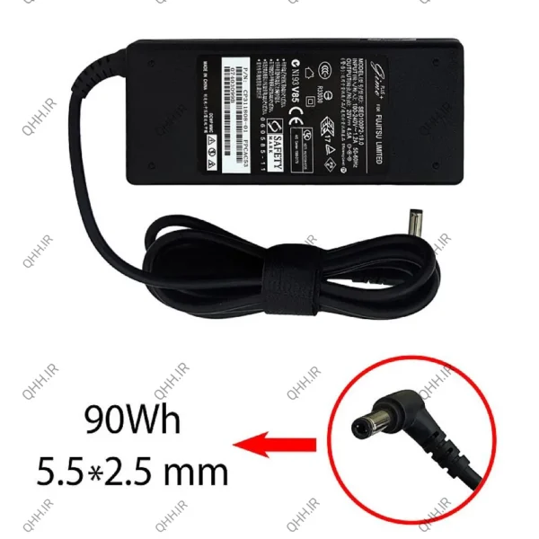 آداپتور لپ تاپ فوجیتسو 20V 4.5A Gimo Plus
