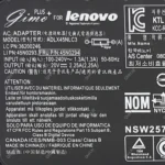 آداپتور لپ تاپ لنوو 20V 2.25A Gimo Plus سر یو اس بی کابل سه تایی - Image 4