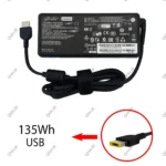 آداپتور لپ تاپ لنوو 20V 6.76A Gimo Plus سر یو اس بی