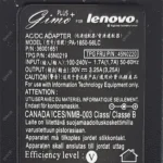 آداپتور لپ تاپ لنوو 20V 3.25A Long Gimo Plus سرنرمال - Image 4