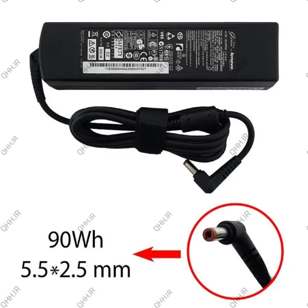 آداپتور لپ تاپ لنوو 20V 4.5A Long Gimo Plus سرنرمال