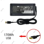 آداپتور لپ تاپ لنوو 20V 8.5A Gimo Plus سر یو اس بی