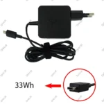 آداپتور لپ تاپ ایسوس 19V 1.75A Gimo Plus مربعی-برای ایسوس Mini E202