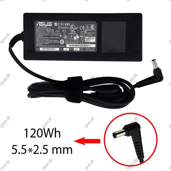 آداپتور لپ تاپ ایسوس 19V 6.3A Gimo Plus