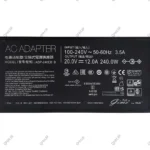 آداپتور لپ تاپ ایسوس 20V 12A Gimo Plus سوزن دار-کابل PC - Image 4