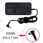 آداپتور لپ تاپ ایسوس 20V 10A سوزندار 3.7mmx6.0mm