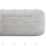 آداپتور لپ تاپ اپل Type C 61W بدون کابل - Image 3
