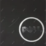 قاب پشت ال سی دی لپ تاپ دل Inspiron 15R N5520 نوک مدادی-بژ خط و خش دار - Image 3