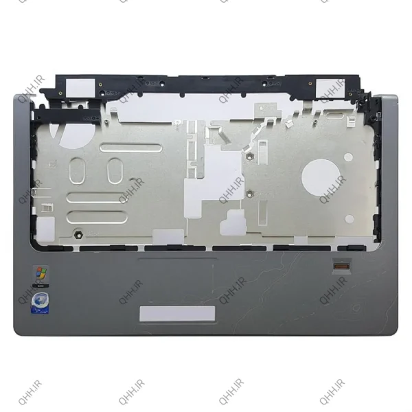 قاب کنار کیبرد لپ تاپ دل Studio 1535-1536-1537 نقره ای-با فینگر پرینت طرح دار