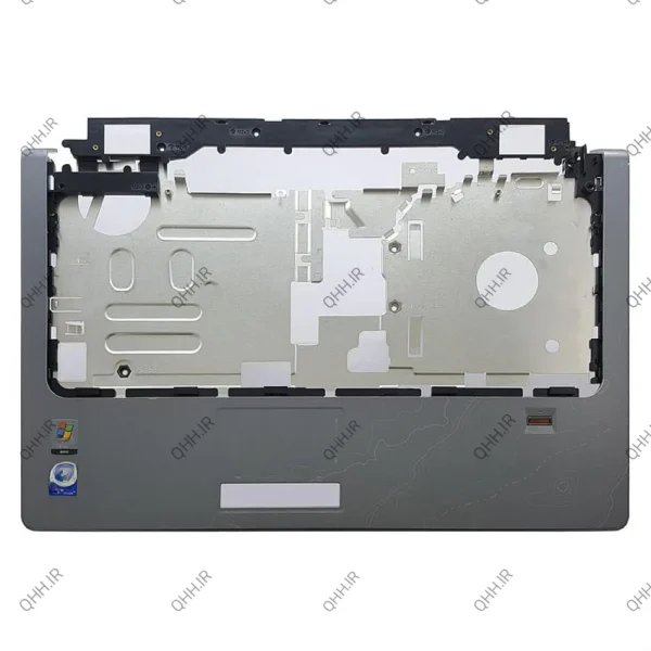 قاب کنار کیبرد لپ تاپ دل Studio 1535-1536-1537 نقره ای-با فینگر پرینت طرح دار
