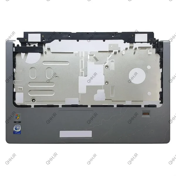 قاب کنار کیبرد لپ تاپ دل Studio 1535-1536-1537 نقره ای-با فینگر پرینت طرح دار