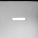 قاب کنار کیبرد لپ تاپ اچ پی ProBook 355-G1_355-G2 مشکی-نقره ای با فینگر پرینت - Image 3