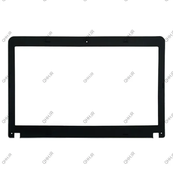 قاب جلو ال سی دی لپ تاپ لنوو Thinkpad Edge E531-E540 مشکی-نقره ای غیرتاچ چهار پیچ-بدون کاور لولا-ال ای دی نازک