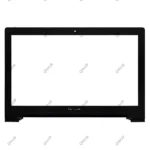 قاب جلو ال سی دی لپ تاپ لنوو Ideapad G50-70_Z50-70 مشکی-یک میکروفن با لوگو خط و خش دار