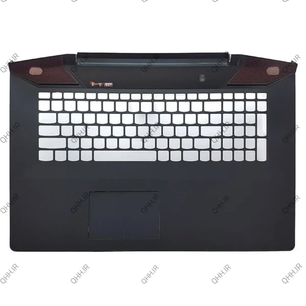 قاب کنار کیبرد لپ تاپ لنوو IdeaPad Y700-17 مشکی-اینترکوچک به همراه تاچ پد