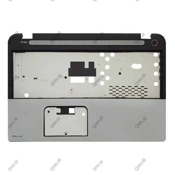 قاب کنار کیبرد لپ تاپ توشیبا Satellite L55-A_S50D-A_S55D مشکی-نقره ای
