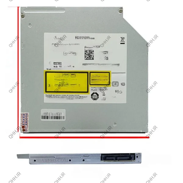 درایو لپ تاپ دی وی دی رایتر H.L Sata Superslim E1 9mm