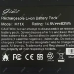 باتری لپ تاپ دل AlienWare M11X_PT6V8 Gimo plus مشکی داخلی-63 وات ساعت - Image 3