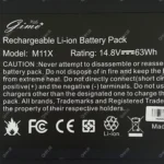 باتری لپ تاپ دل AlienWare M11X_PT6V8 Gimo plus مشکی داخلی-63 وات ساعت - Image 3