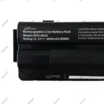 باتری لپ تاپ دل XPS L502-L501-9Cell مشکی-60 وات ساعت - Image 3