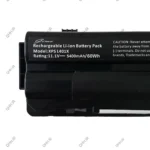 باتری لپ تاپ دل XPS L502-L501-9Cell مشکی-60 وات ساعت - Image 3