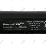 باتری لپ تاپ اچ پی ProoBook 240-G4-4Cell_HS04 Gimo Plus - Image 3