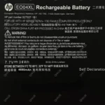 باتری لپ تاپ اچ پی EliteBook Folio G1_EO04XL مشکی-داخلی اورجینال - Image 3