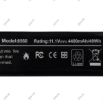 باتری لپ تاپ اچ پی EliteBook 8460-6Cell Gimo Plus مشکی-49 وات ساعت - Image 3