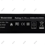 باتری لپ تاپ اچ پی EliteBook 8460-6Cell Gimo Plus مشکی-49 وات ساعت - Image 3