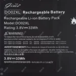 باتری لپ تاپ اچ پی Pavilion X2 10 Pro_DO02XL Gimo Plus مشکی-داخلی-33 وات ساعت - Image 3