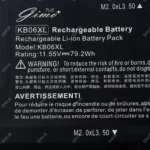 باتری لپ تاپ اچ پی Spectre X360 15-B_KB06XL_Gimo Plus مشکی داخلی-79.2 وات ساعت - Image 3