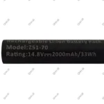 باتری لپ تاپ لنوو IdeaPad Z51-70 مشکی-داخلی 2000 میلی آمپر - Image 3